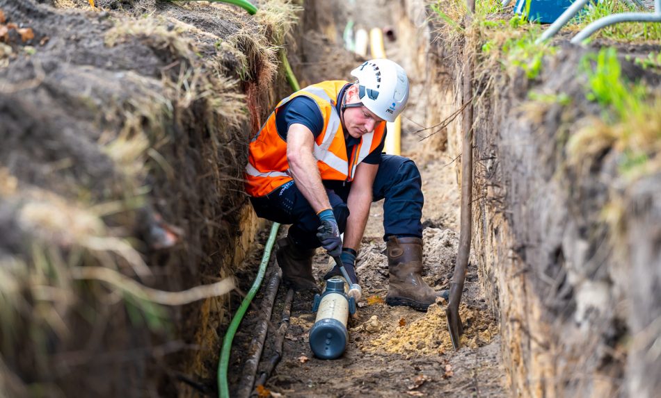 Werk waterleiding