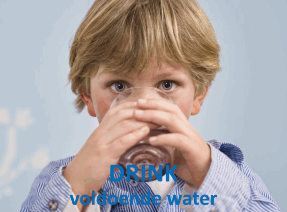 Drink voldoende water
